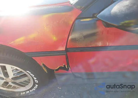 1986 Pontiac Fiero Se z USA, uszkodzony, nr VIN 1G2PF3790GP222272